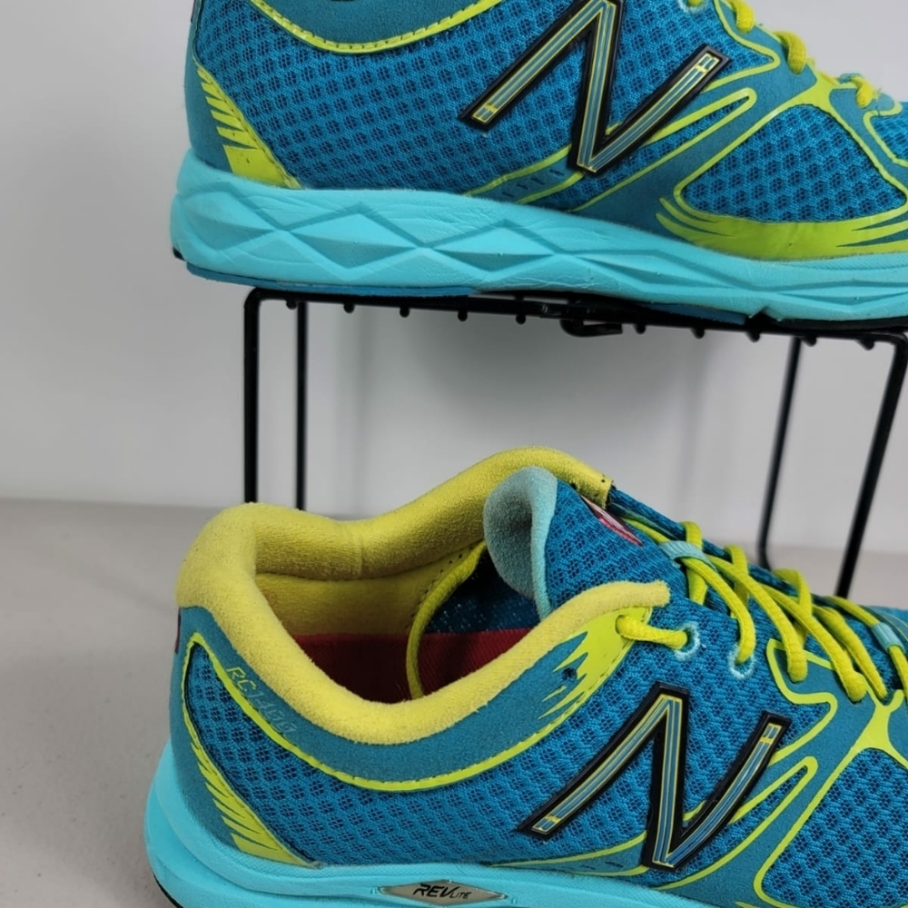 New Balance Revlite WR1400bg women’s running shoes blue light blue yellow Sz 7 - Picture 3 of 9